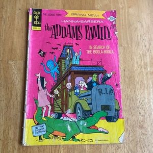 1974 Gold Key Hanna-Barbera The Addams Family #1 Vintage